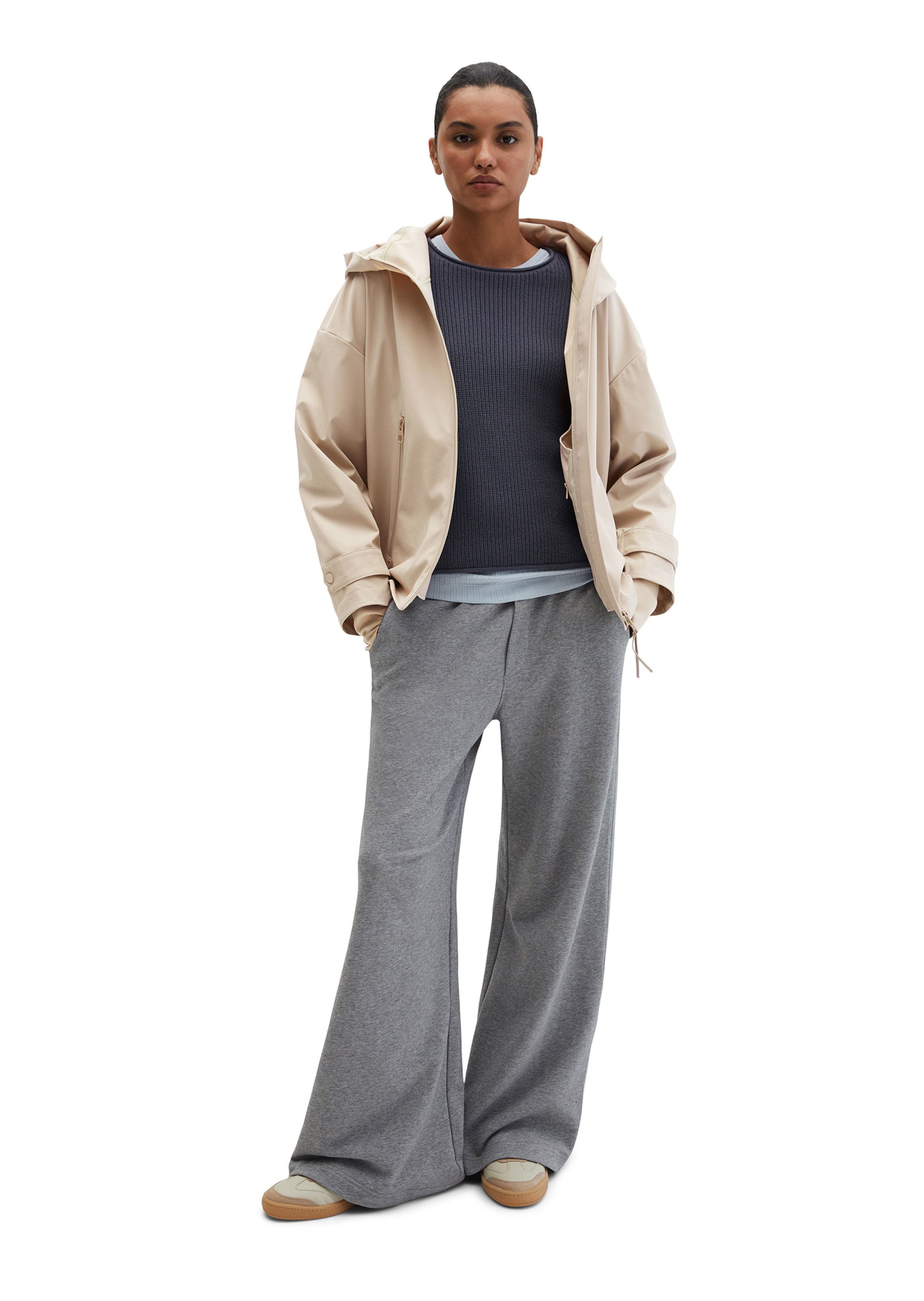 Marc O'Polo Between-season jacket 'MOP x Function' in Grey