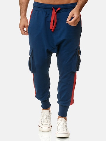 Pantaloni '19618' di Tazzio in blu: frontale