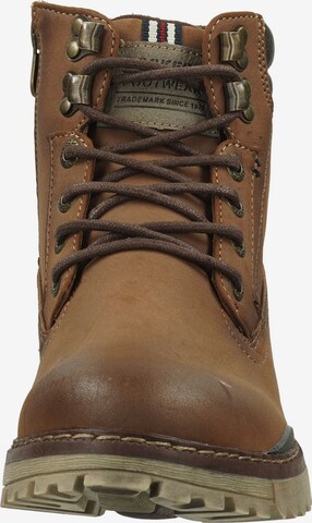 Boots stringati di Dockers by Gerli in marrone