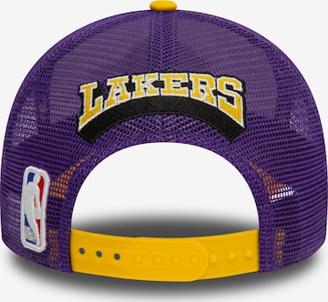 NEW ERA Czapka z daszkiem 'Los Angeles Lakers' w kolorze żółty