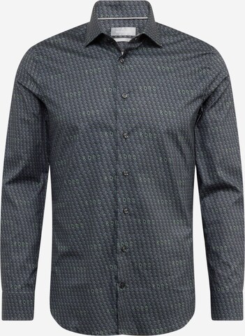 Michael Kors - Regular Fit Camisa em preto: frente