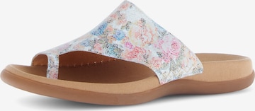 GABOR Zehentrenner in Weiß: Vorderseite