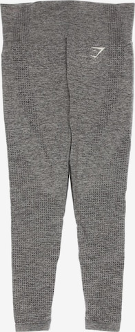 GYMSHARK Pants in S in Grey: front