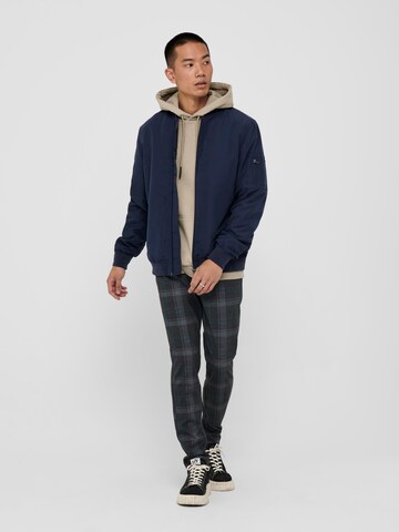 Veste mi-saison 'Jack' Only & Sons en bleu