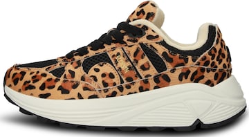 Sneaker bassa 'V-RILEY' di BLACKSTONE in marrone: frontale