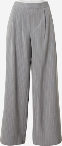 LeGer by Lena Gercke Regular Pleat-Front Pants 'Tessa' in Grey: front