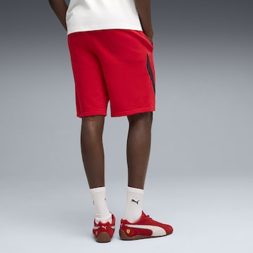 Regular Pantalon de sport 'Scuderia Ferrari PM1' PUMA en rouge