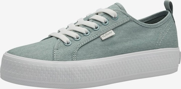 s.Oliver Sneakers laag in Groen: voorkant