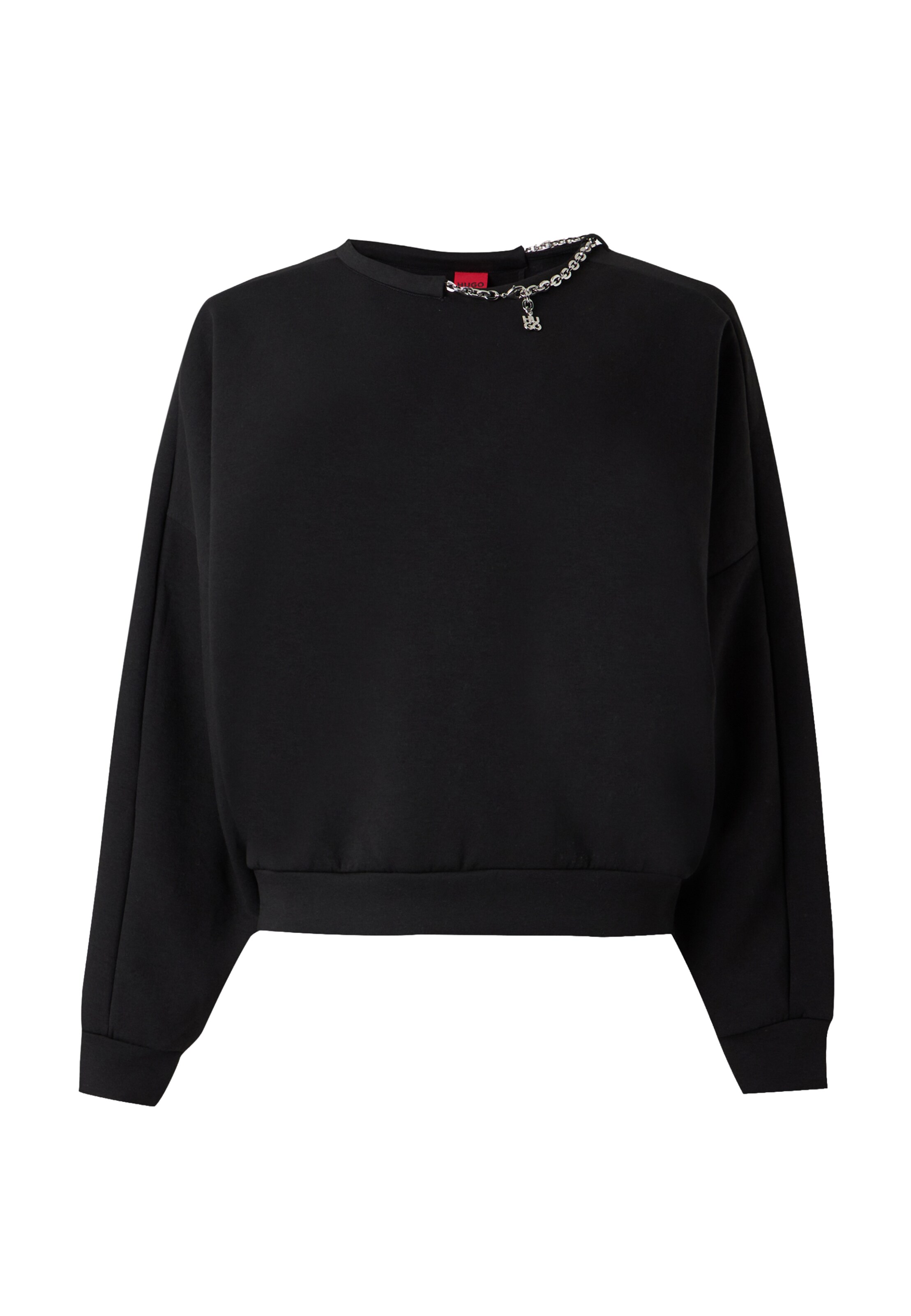 HUGO Sweatshirt 'Denrietta' in XS in Black, Item view