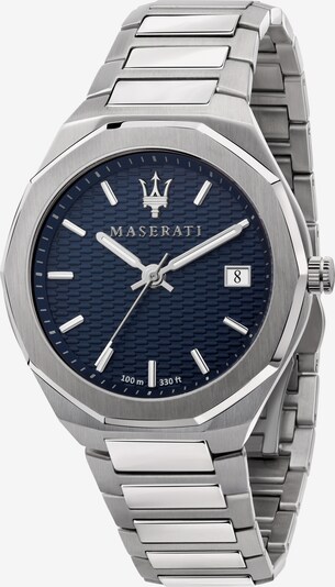 Maserati Analoog horloge 'STILE' in de kleur Zilver, Productweergave