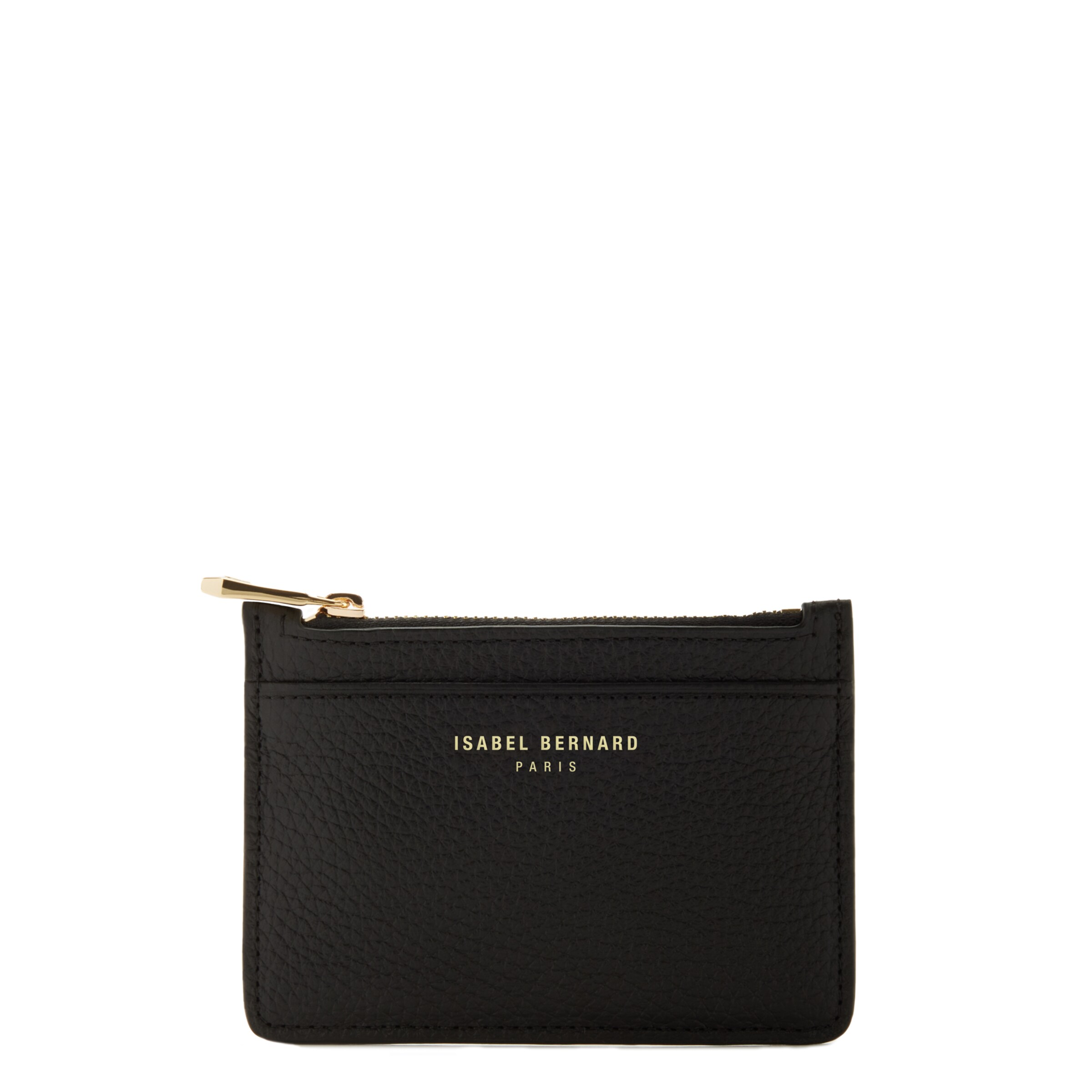 Isabel Bernard Wallet in Black: front