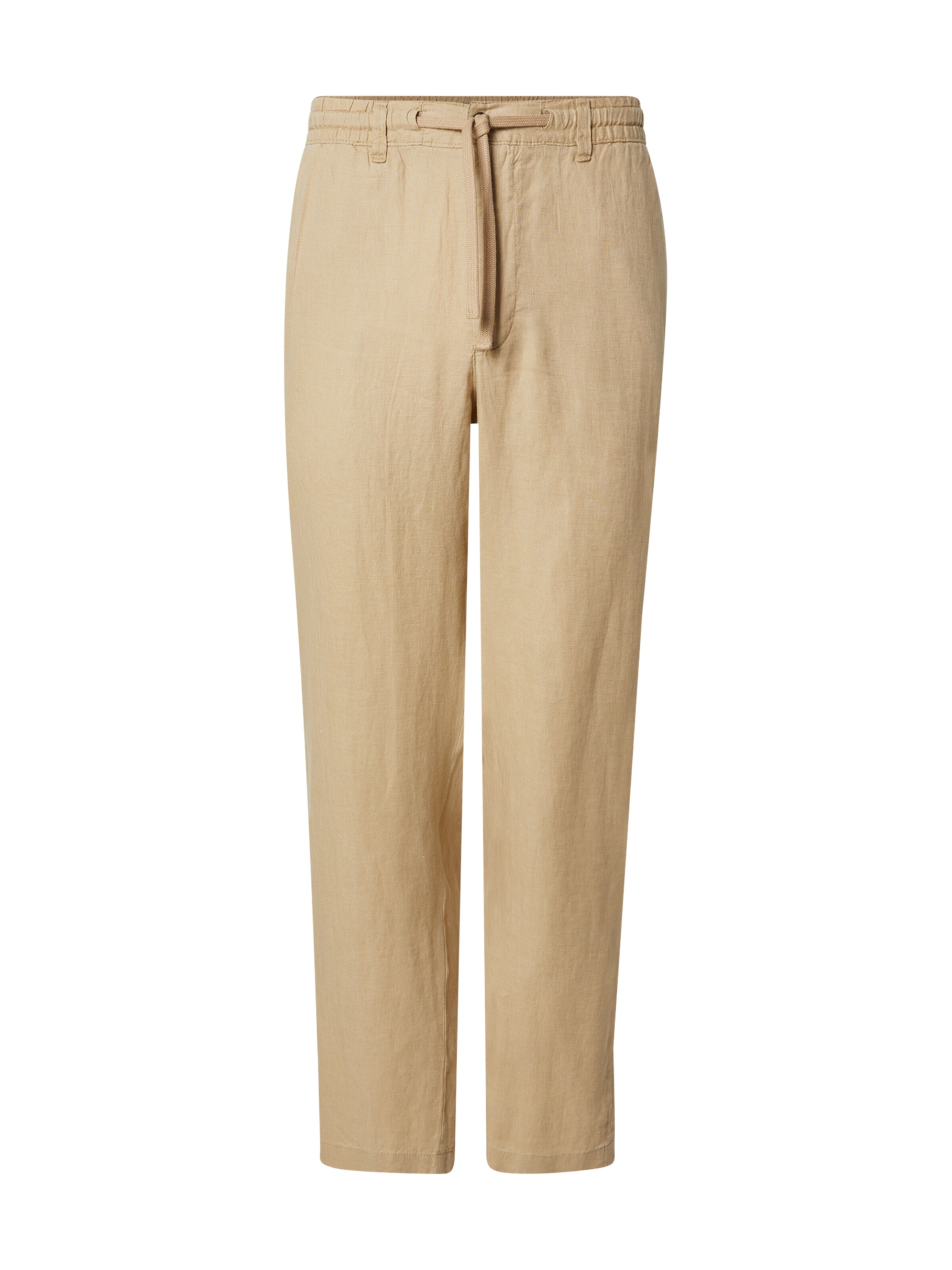 Regular Pantalon UNITED COLORS OF BENETTON en beige : devant
