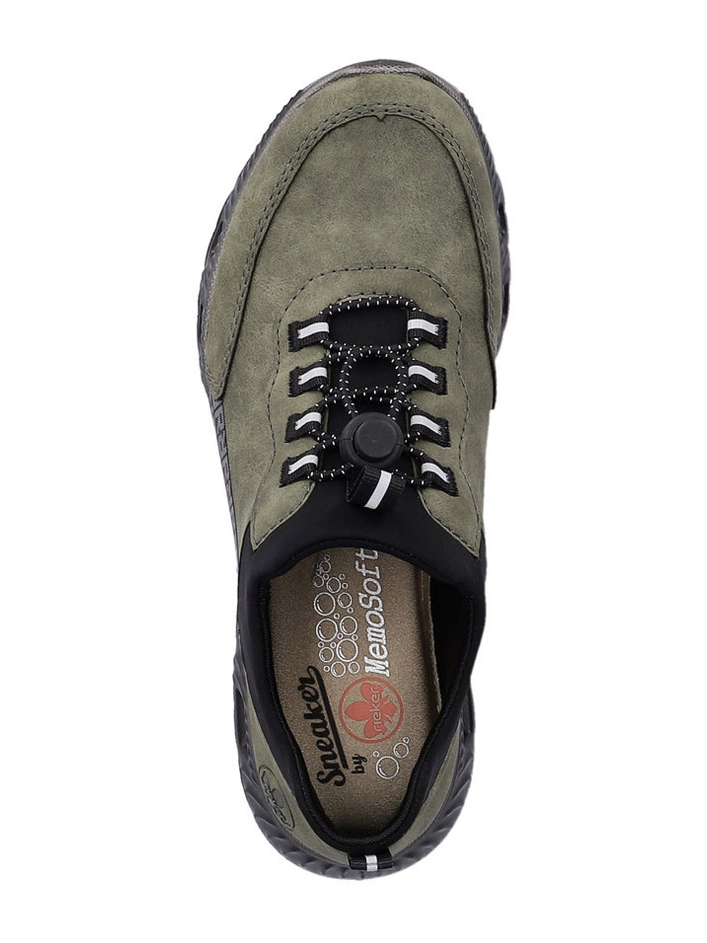 Rieker Matalavartiset tennarit värissä vihreä