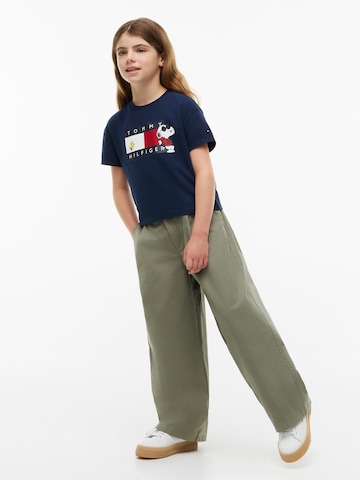 TOMMY HILFIGER Тениска 'PEANUTS' в синьо