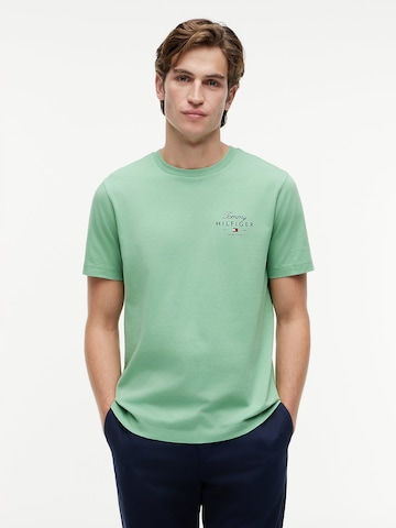 TOMMY HILFIGER Shirt in Green: front