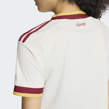 ADIDAS PERFORMANCE Functioneel shirt 'Spain 26 Away Cropped' in Wit