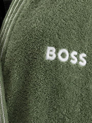 BOSS Home Long Bathrobe 'EDGE' in Green