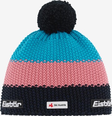 Eisbär Mütze 'Eisbar Star Pompon MU SKA' in Schwarz: Vorderseite