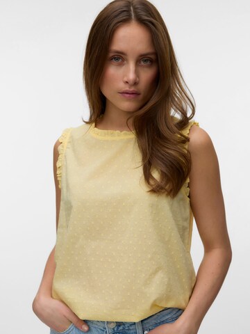 VERO MODA Blouse in Geel: voorkant