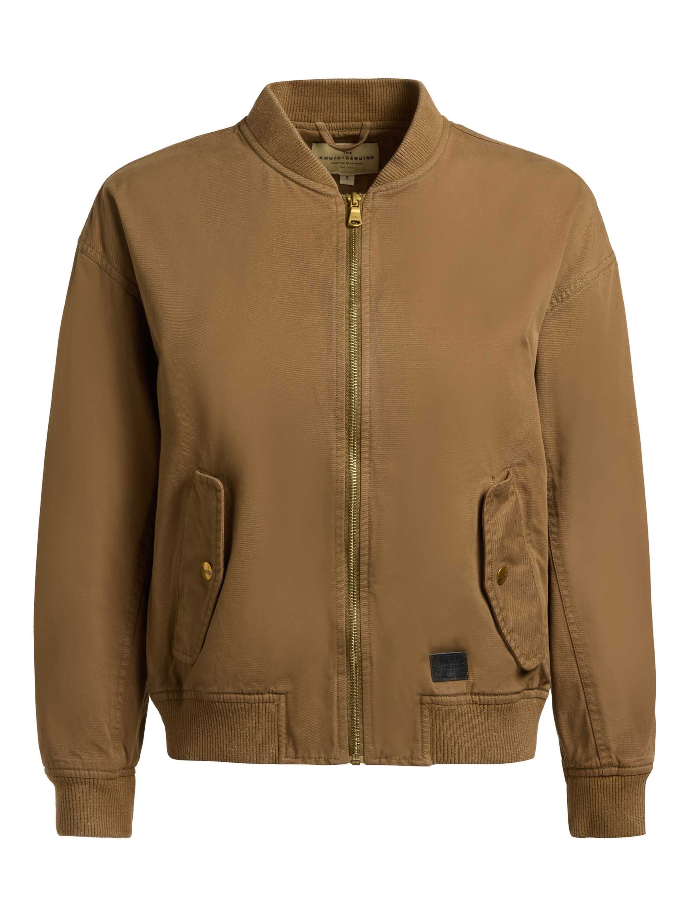 khujo - Chaqueta de entretiempo 'INIE' en verde: frente