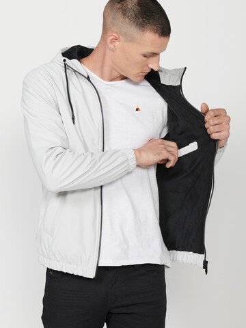 KOROSHI Between-Season Jacket in Grey