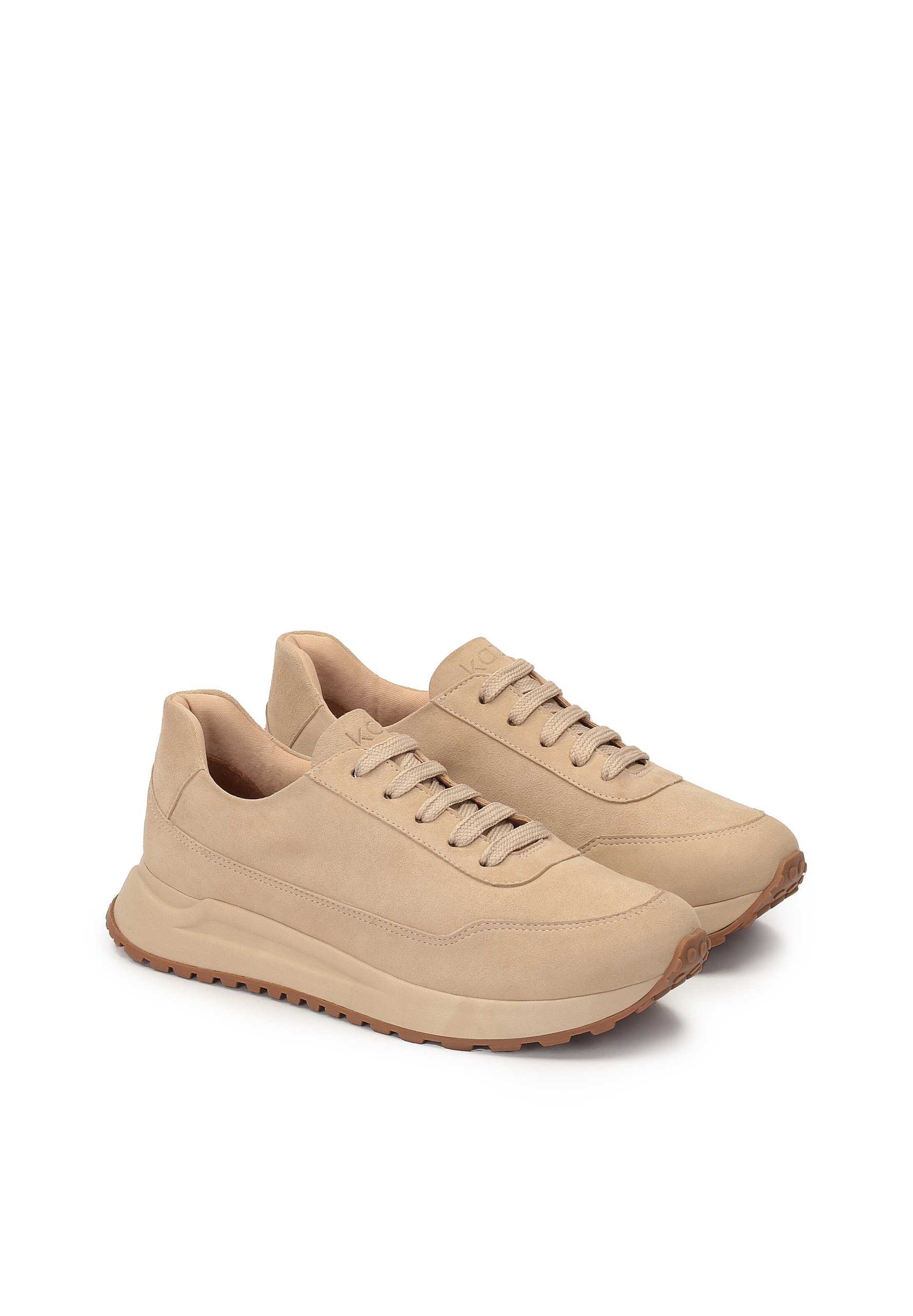 Kazar Platform trainers in Beige