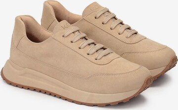 Sneaker bassa di Kazar in beige