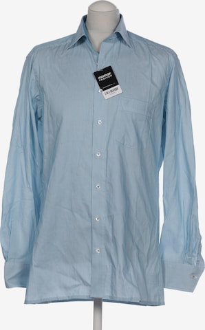 Marvelis Button Up Shirt in M in Blue: front