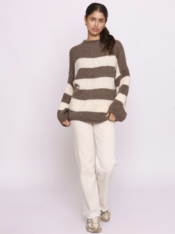 Lilavie Strickpullover ' Alesaa ' in Beige