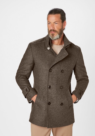 S4 Jackets Winter Coat in Grey: front