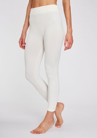 LAVANA Skinny Leggings in Beige