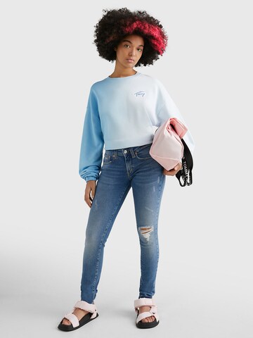 Tommy Jeans Skinny Džíny – modrá