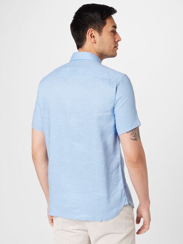 BOSSRegular Fit Košulja 'Ross' - plava boja