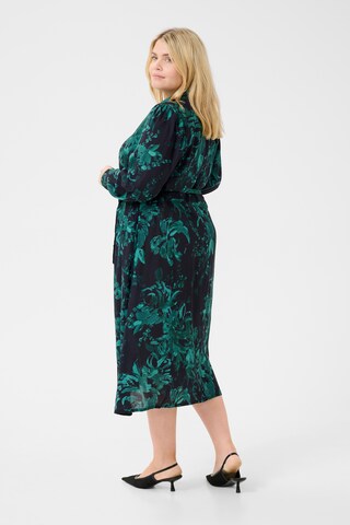 Robe-chemise 'Mona' KAFFE CURVE en noir