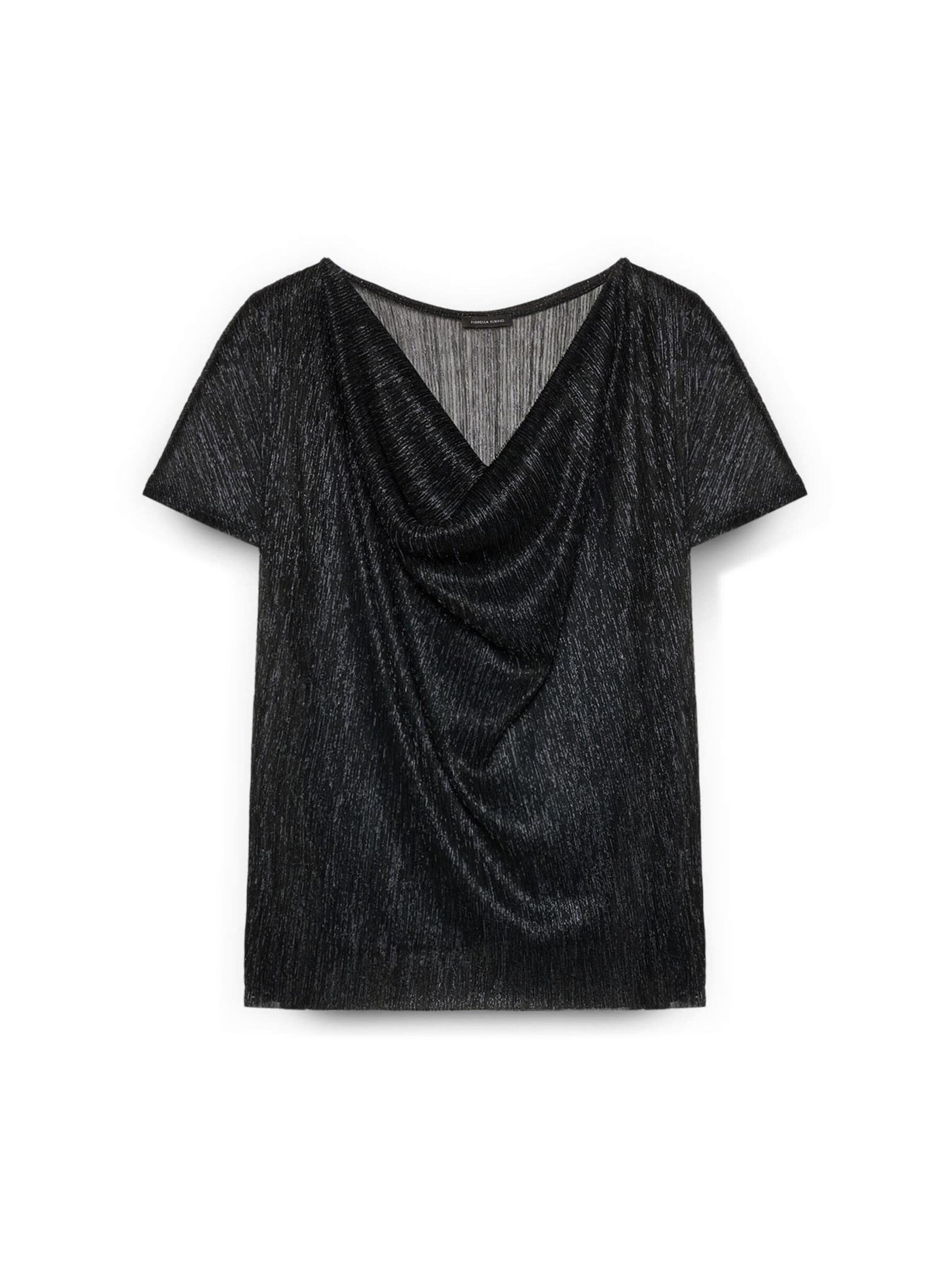 Fiorella Rubino - Top en azul: frente