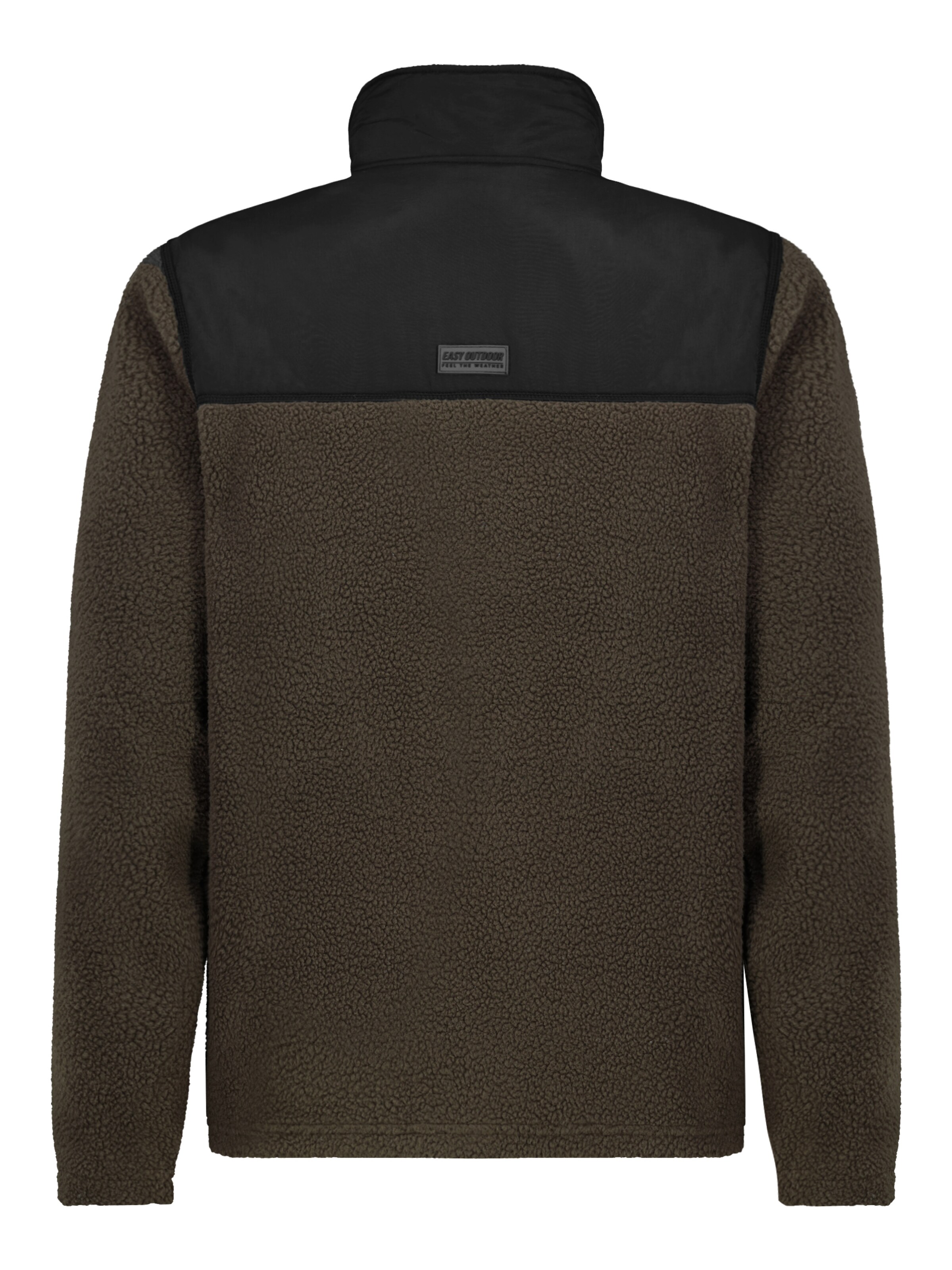 Sublevel Fleece jas in Groen