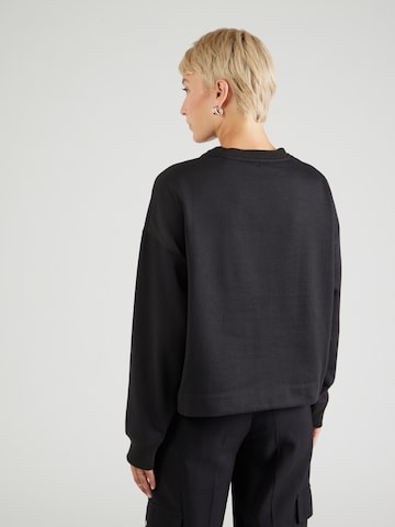 Frogbox Sweatshirt 'Woodstock' in Zwart