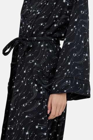 lily and lionel Bathrobe long 'Corina' in Black