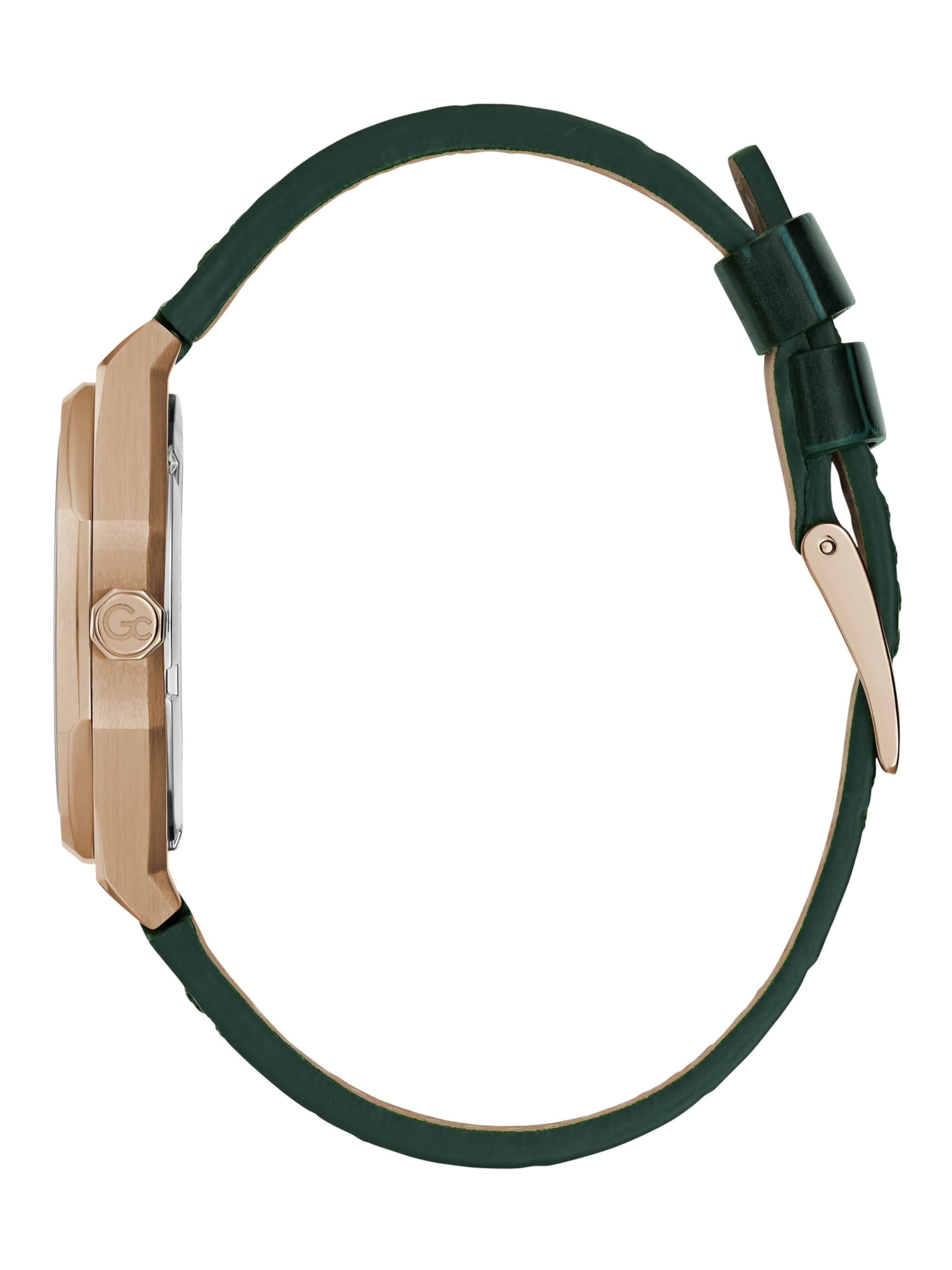 Gc Analoguhr 'Coussin Sleek' in Grün