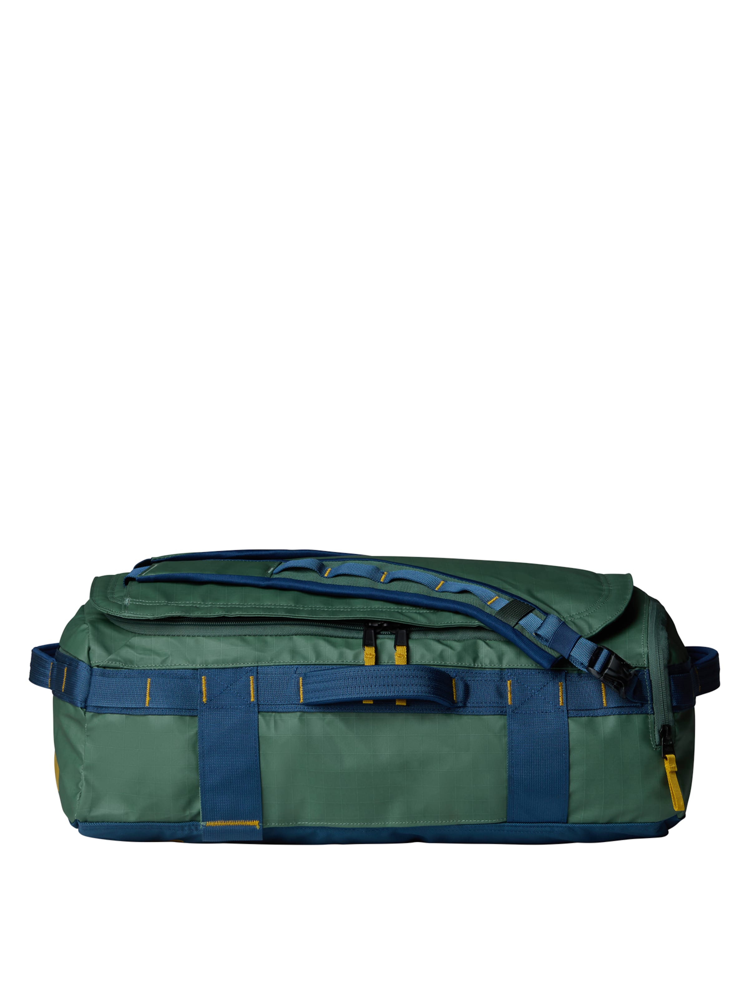 Zaino 'BASE CAMP VOYAGER' di THE NORTH FACE in verde: frontale