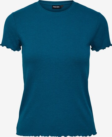 PIECES - Camiseta 'NICCA' en azul: frente