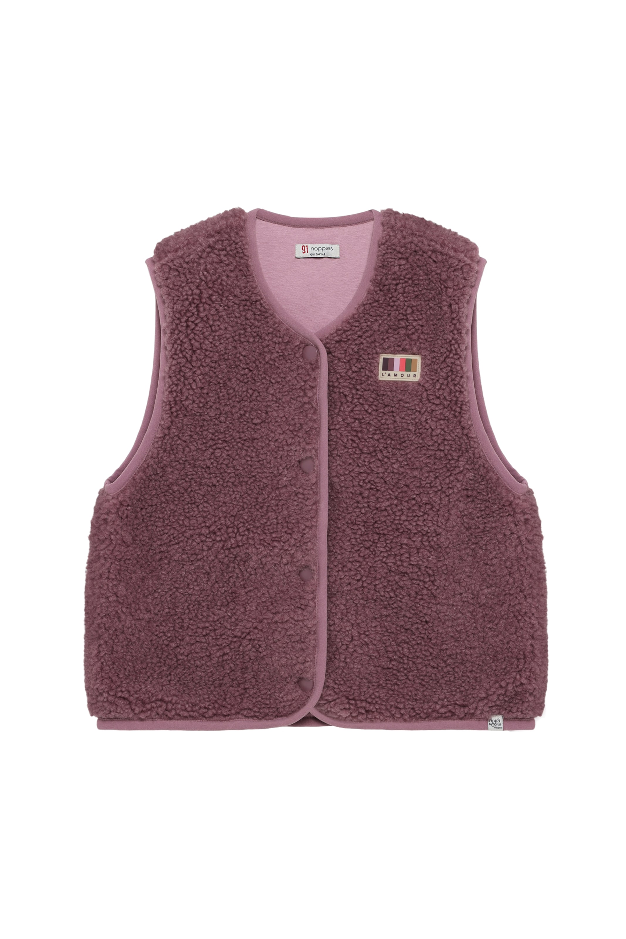 Noppies Vest in Red: front
