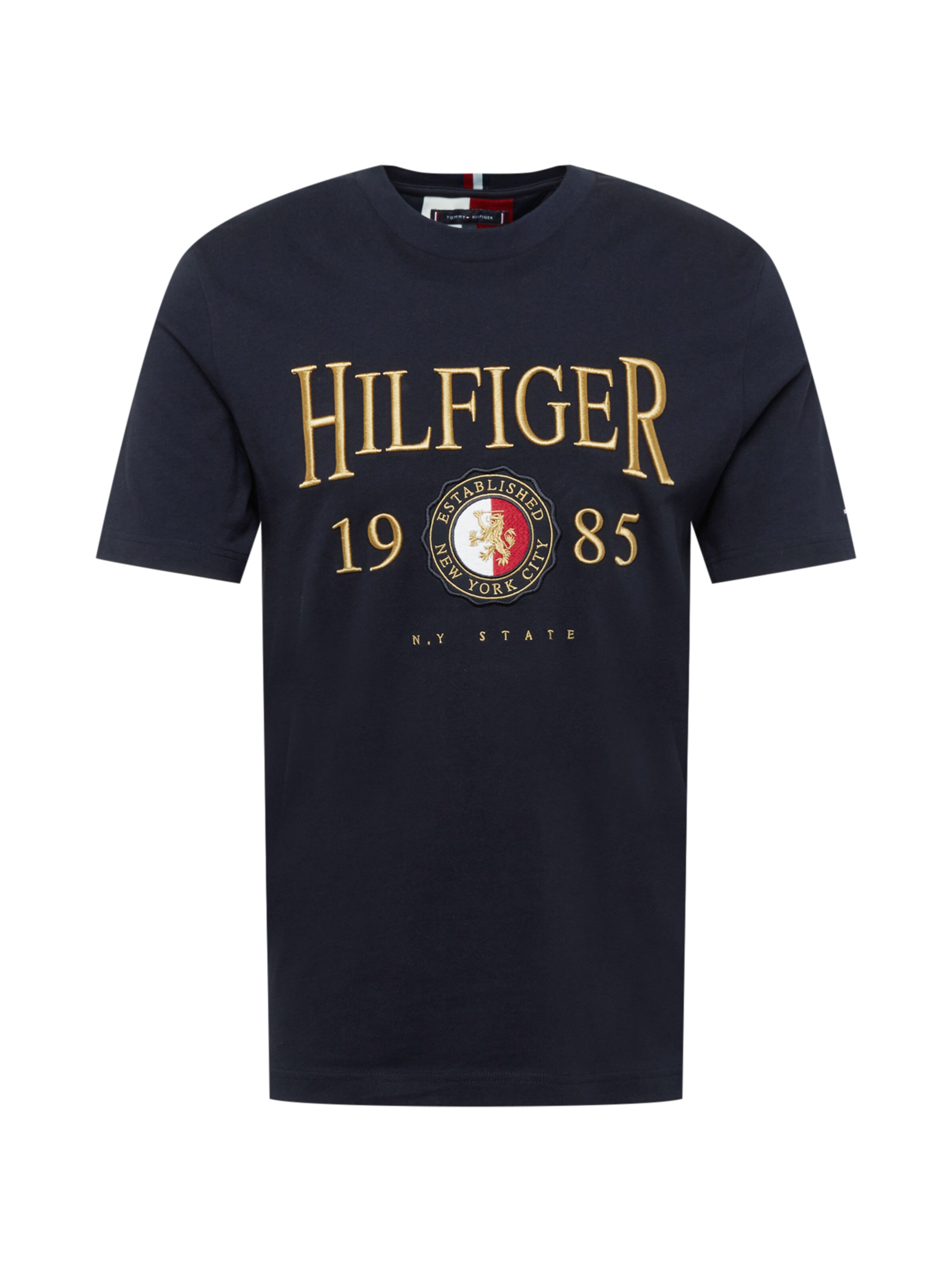 Männer Shirts TOMMY HILFIGER T-Shirt in Ultramarinblau - VQ17809 Männer Shirts TOMMY HILFIGER T-Shirt in Ultramarinblau - VQ17809