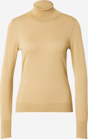 BOSS - Pullover 'Fasecta' em bege: frente