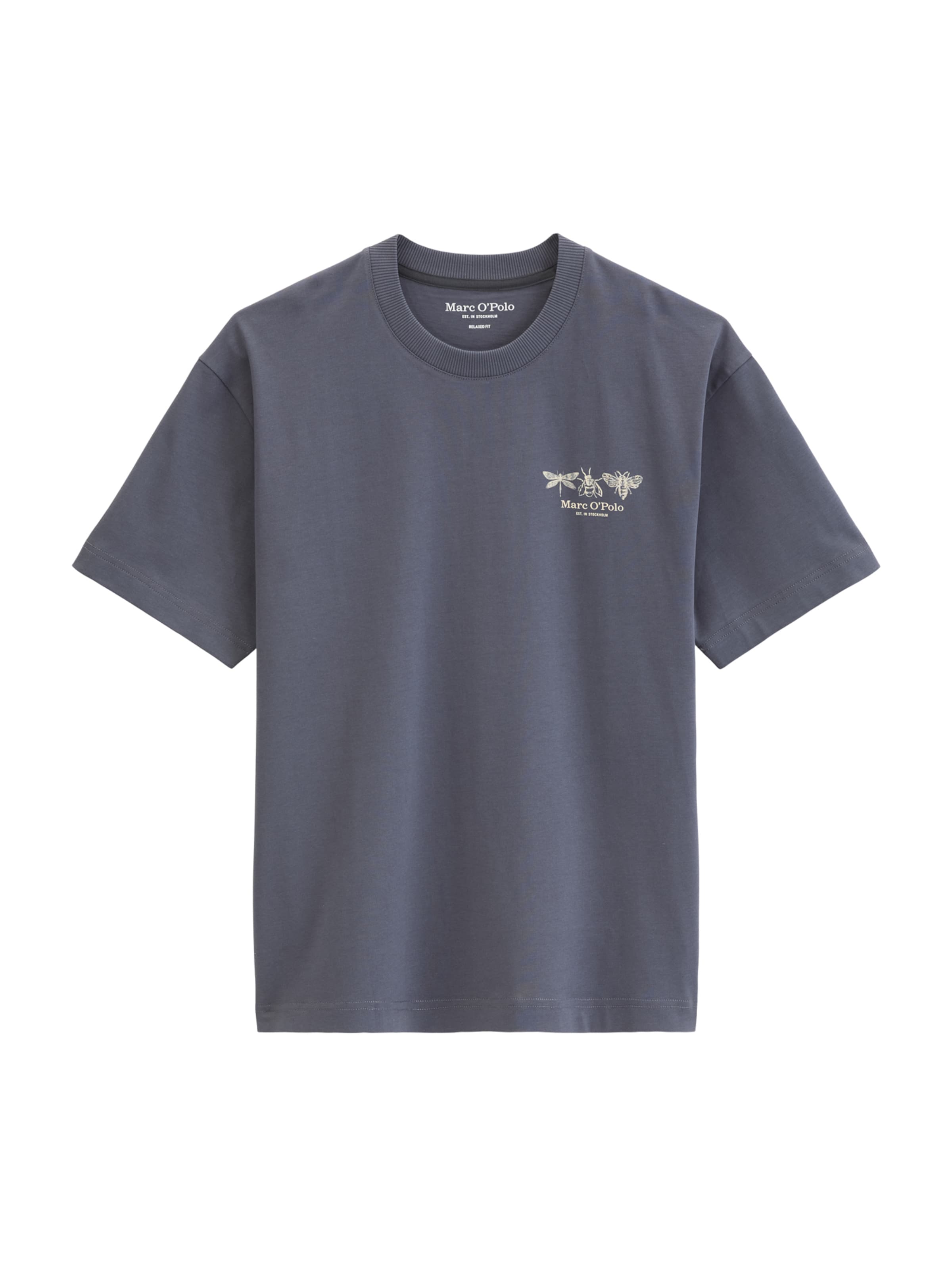 T-Shirt Marc O'Polo en bleu : devant