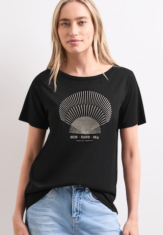 STREET ONE Shirt in Black: front