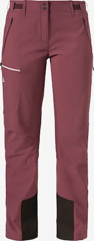 Pantalon outdoor 'Matrei' Schöffel en rose : devant