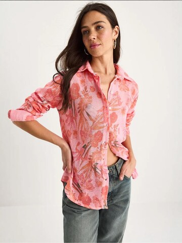 Chemisier Bianco Lucci en rose