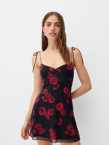 Bershka Summer dress in Black: front