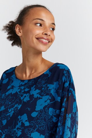 ICHI - Blusa 'CHIFFY' en azul